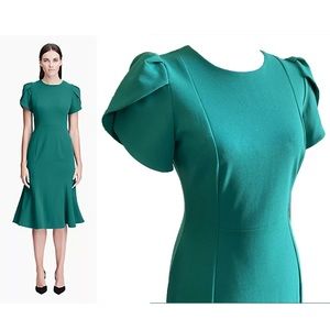 Calvin Klein teal dress size 6....NWT